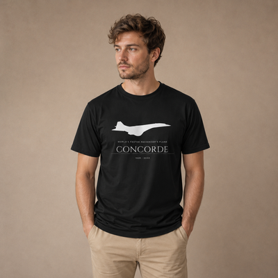 T-shirt Concorde icône supersonique – La Chaîne Aéro