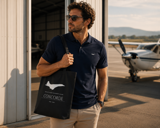 Tote bag Concorde en coton bio – visuel 2