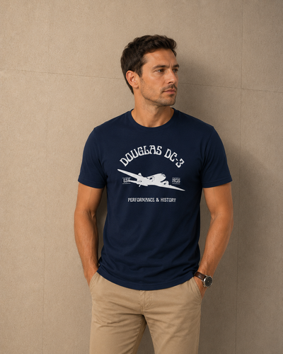 T-shirt vintage Douglas DC-3 – Avion légendaire