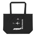 Grand tote bag en coton bio – 23 L