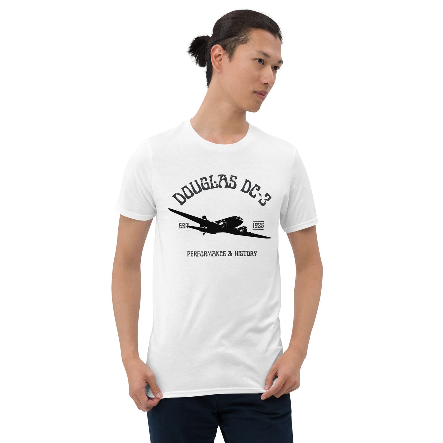 T-shirt Vintage Douglas DC-3 | Avion Légendaire | Passion Aéronautique