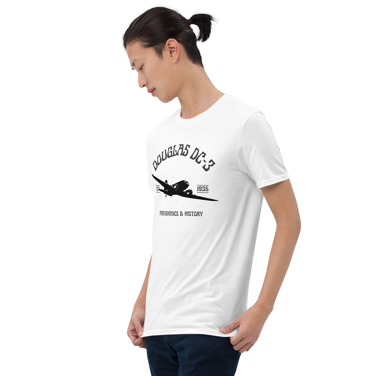 T-shirt Vintage Douglas DC-3 | Avion Légendaire | Passion Aéronautique