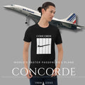 T-shirt Concorde – Voyage dans le temps