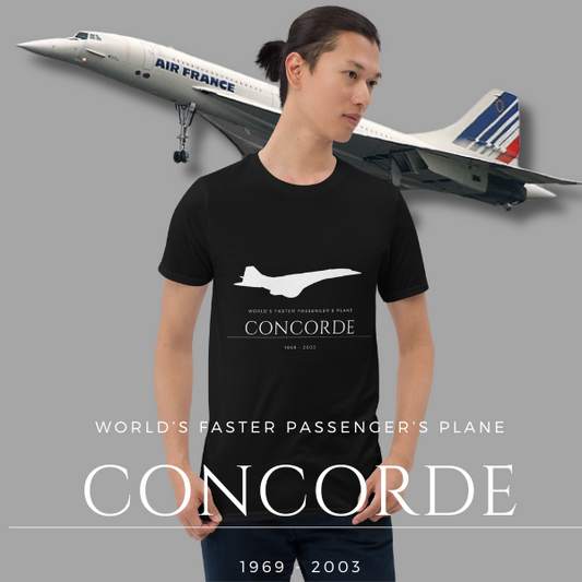 Concorde - L'Icône Supersonique sur Votre T-shirt