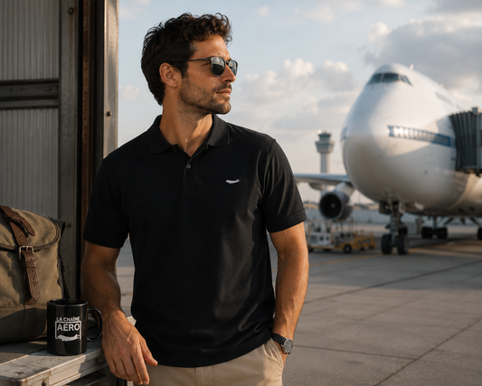 Polo brodé Boeing 747 – visuel 2