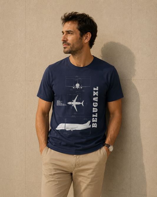 T-shirt Airbus Beluga XL – La Chaîne Aéro