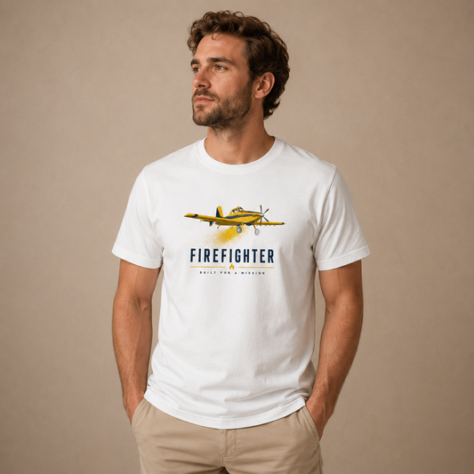 T-shirt Firefighter – L’aviation au cœur de la lutte contre les incendies