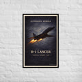 Poster B-1B Lancer – Rendu cinématique