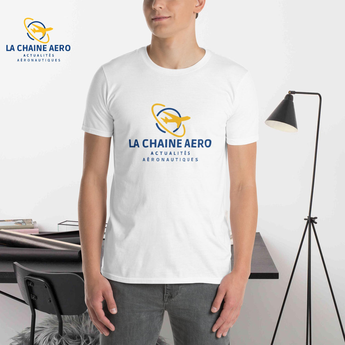 T-shirt unisexe coton – Basique aviation